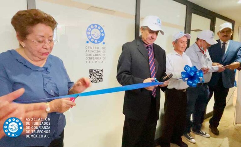 Inauguración del Centro de Atención de Jubilados de Confianza de Telmex