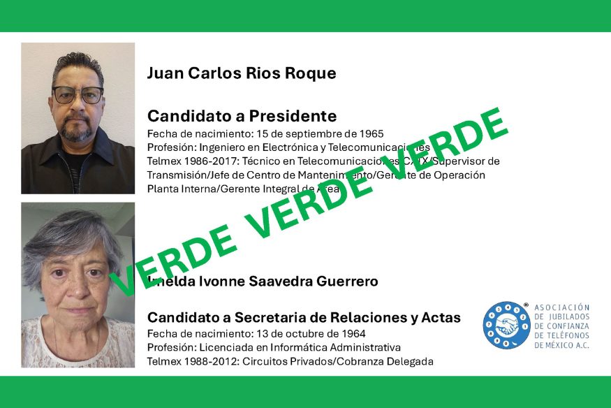 JUAN CARLOS RÍOS ROQUE, CANDIDATO A PRESIDENTE 