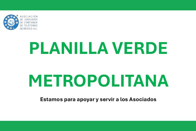 PLANILLA VERDE METROPOLITANA